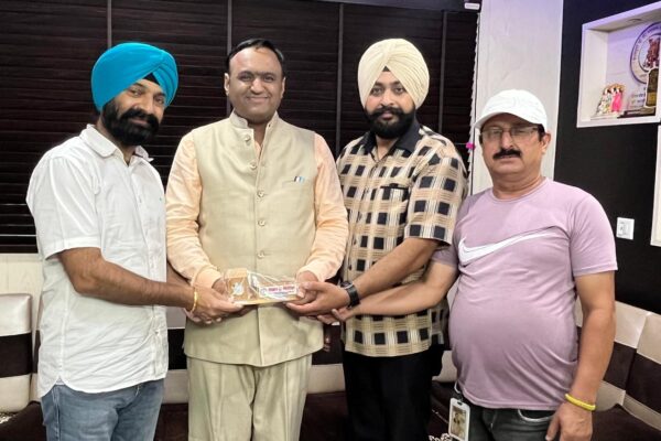 एडवोकेट हरमिंदर सिंह संधू बने जर्नलिस्ट्स प्रेस एसोसिएशन (रजिस्टर्ड) के कानूनी सलाहकार