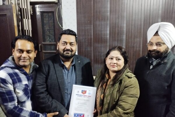 ईंजी चंदन रखेजा को मानवाधिकार परिषद भारत में मिली अहम जिम्मेदारी